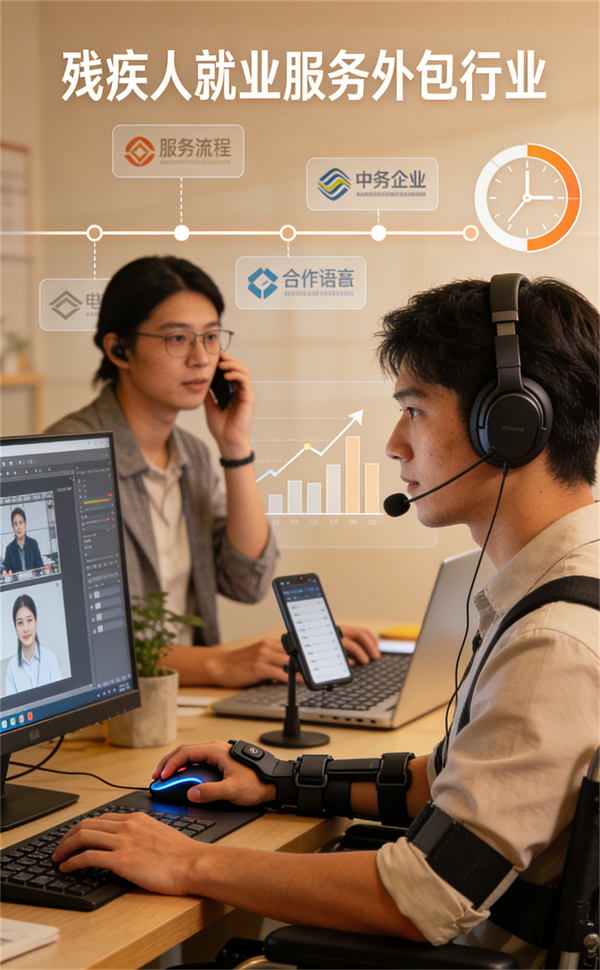 殘疾人就業服務外包